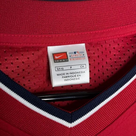 Y2K Nike Center Swoosh Windbreaker Pullover Womens Small - Picture 5 of 5